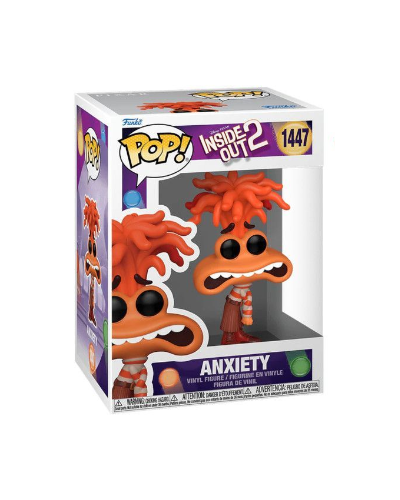 Bobble Figure Disney - Inside Out 2 POP! - Anxiety 