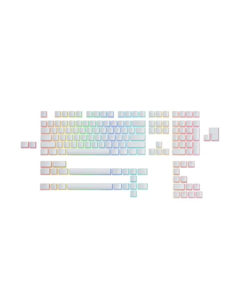 Keycaps Glorious Aura - White 