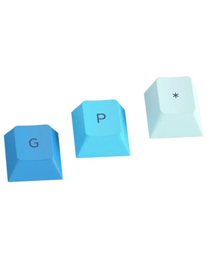 Keycaps Glorious GPBT - Ocean Blue - ISO - UK Layout | Games online shop