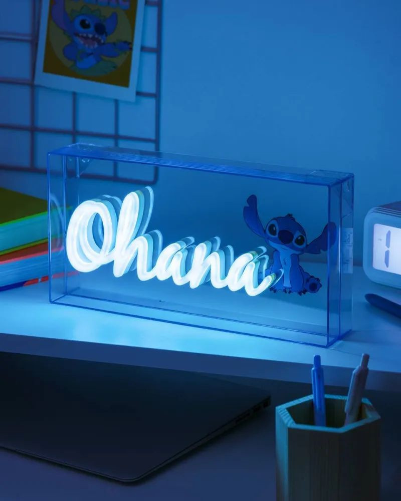 Lampa Paladone Disney - Stitch Ohana LED Neon Light