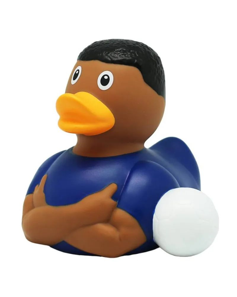 Lilalu Patkica - Football Star - Rubber Duck - blue 