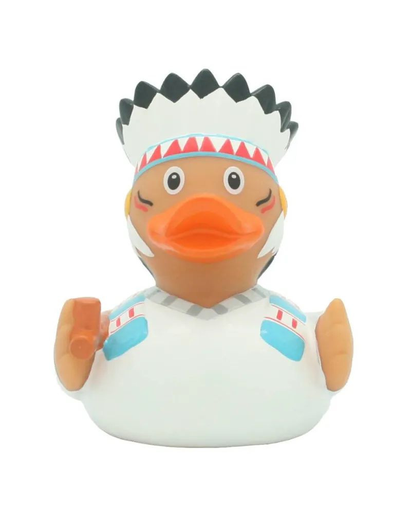 Lilalu Patkica - Native American Chief - Rubber Duck 