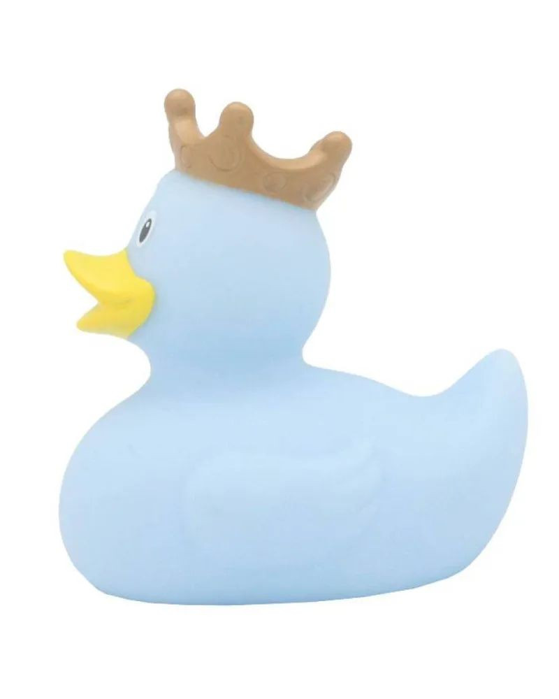 Lilalu Patkica - Rubber Duck with Crown - blue 
