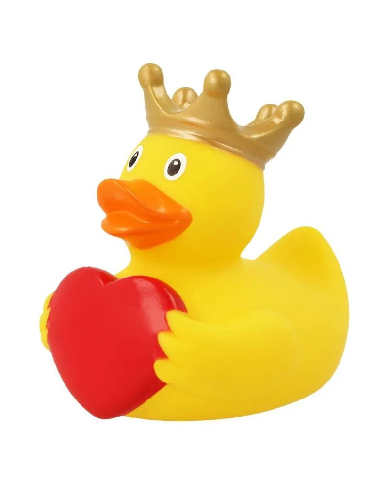Lilalu Patkica - Rubber Duck with greeting heart 