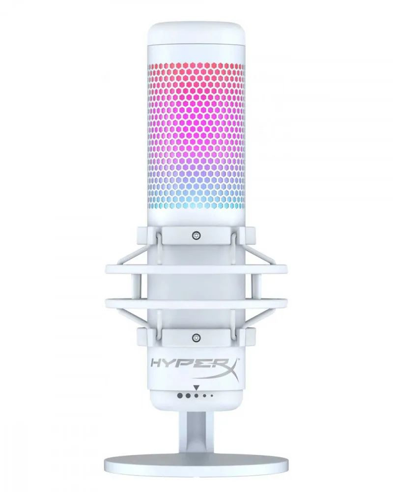 Mikrofon HyperX QuadCast S White RGB 