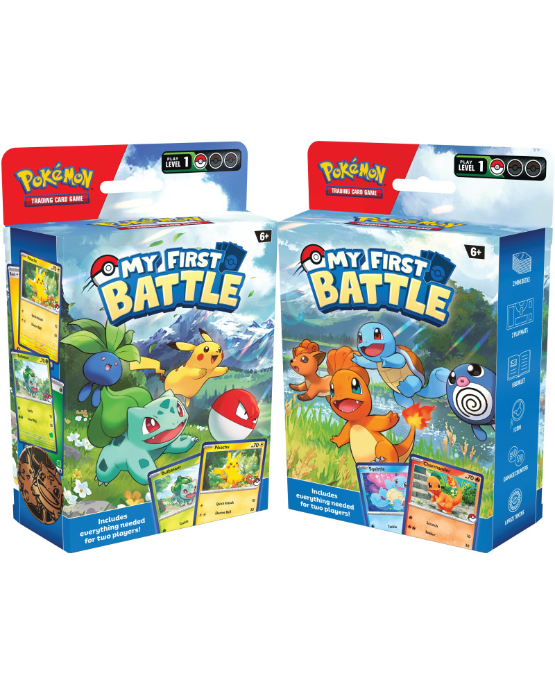 Board Game - Pokemon - Tcg - My First Battle 