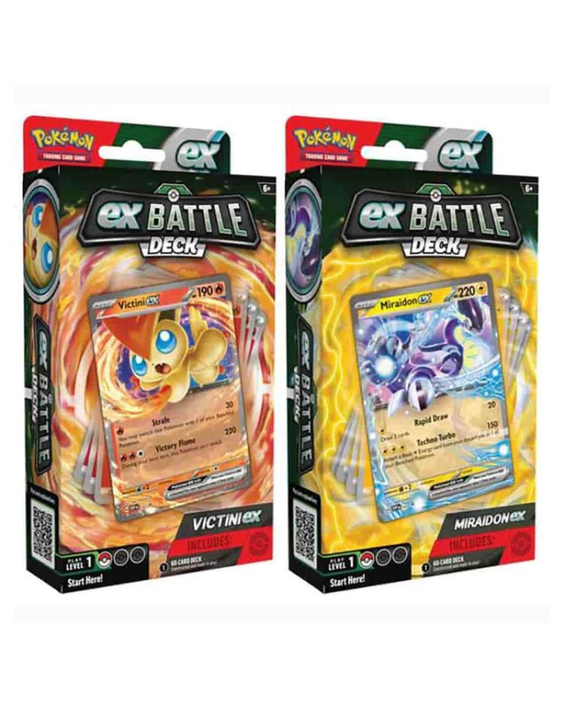 Društvena igra - Pokemon TCG - Miraidon/Victini ex Battle Deck 