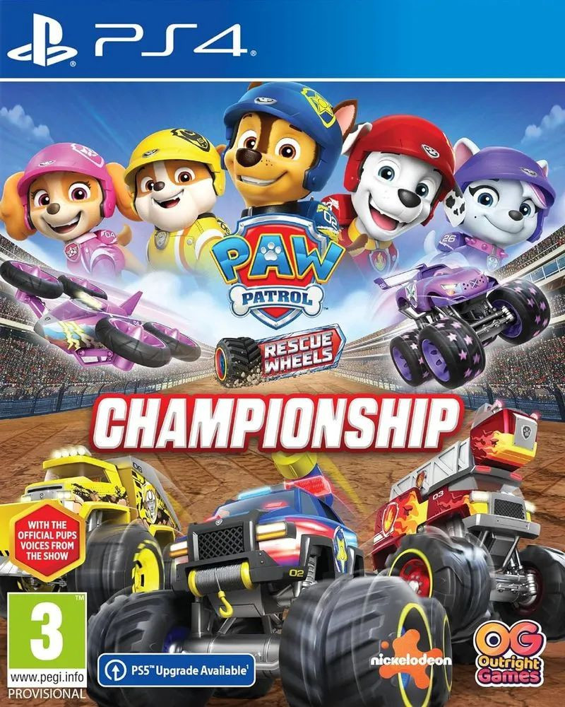 PS4 Paw Patrol Rescue Wheels - Championship 