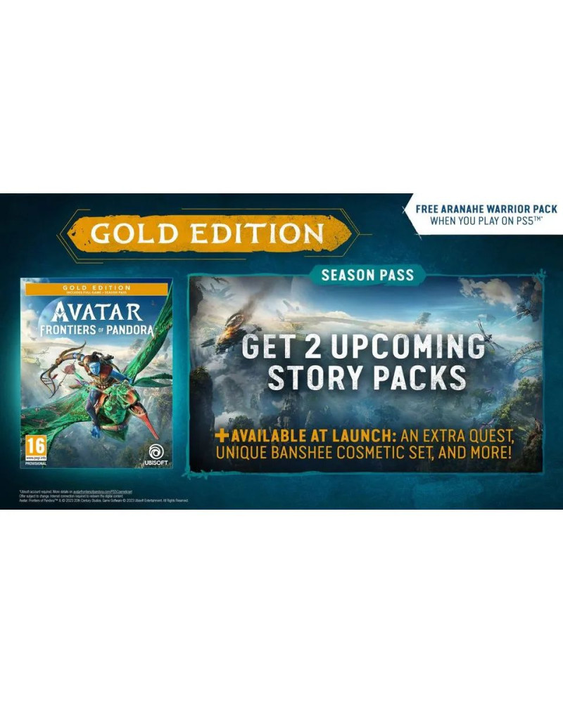 PS5 Avatar - Frontiers of Pandora - Gold Edition 