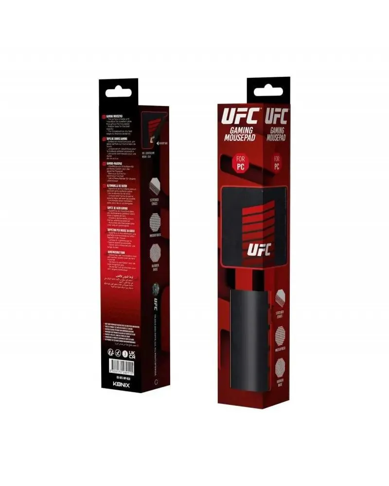 Podloga Konix - UFC - Mouse Pad - Red 