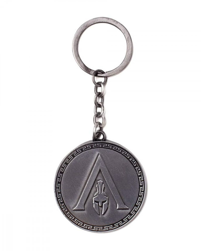 Privezak Difuzed Assassin's Creed Odyssey - Silver Metal Logo 