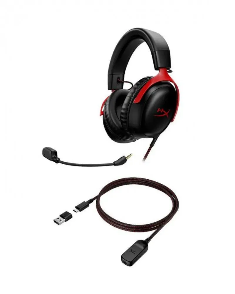 Slušalice HyperX Cloud 3 - Red 
