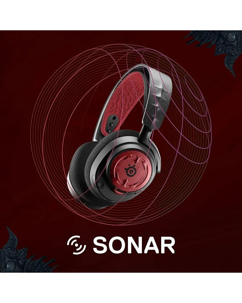 Slušalice Steelseries Arctis Nova 7 Wireless - Diablo 4 Edition 
