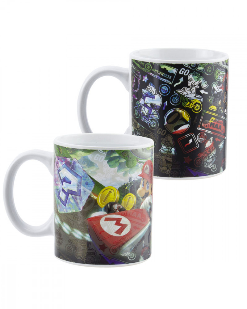 Šolja Paladone Mario Kart Heat Change Mug 