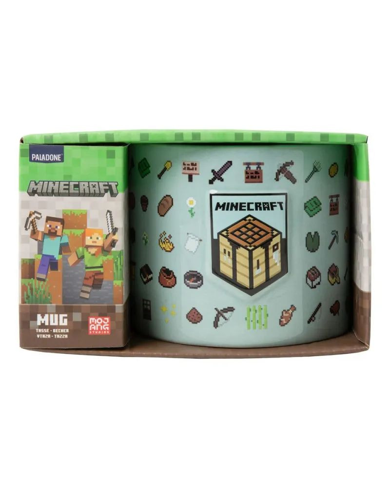 Šolja Paladone Minecraft - Embossed Mug 