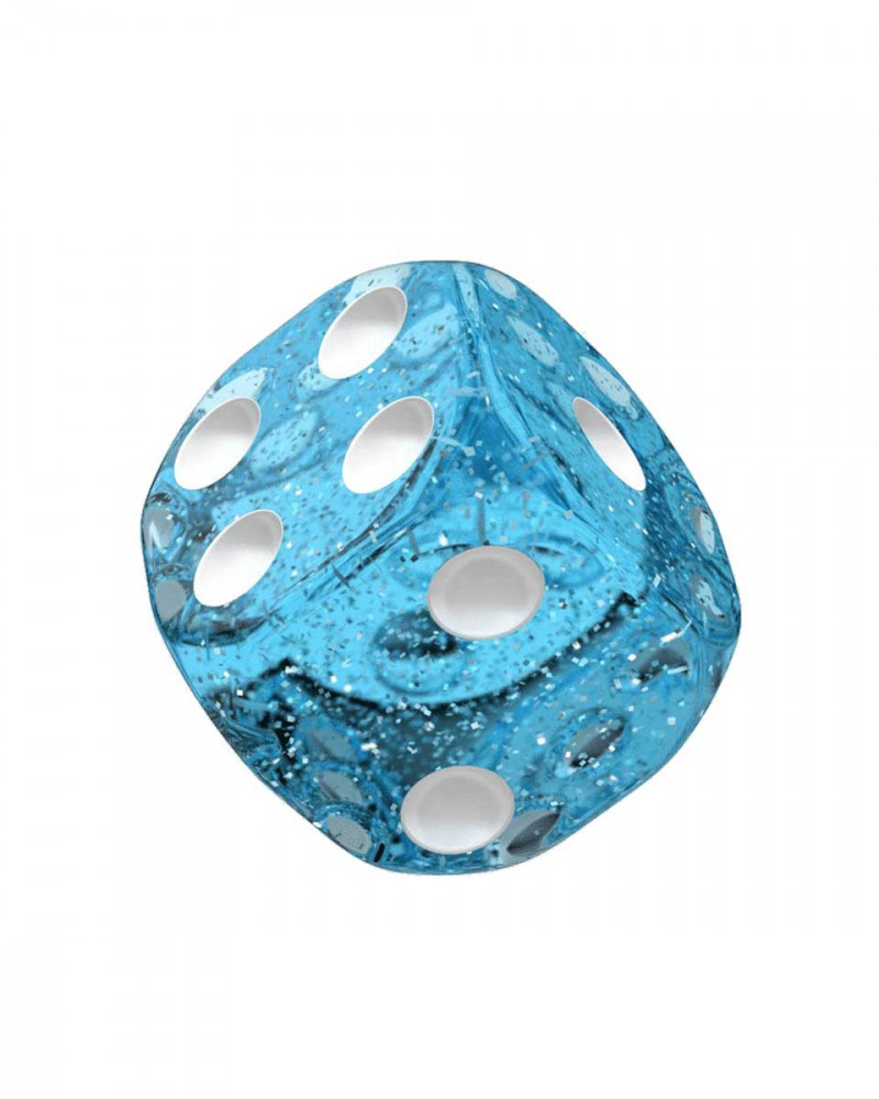 Kockice Oakie Doakie Dice D6 16 mm Speckled - Light Blue (12) 