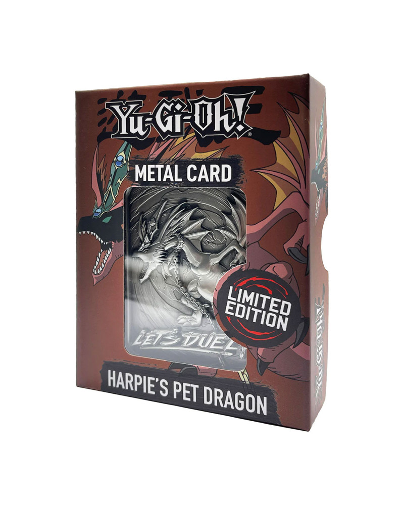 Statue Yu-Gi-Oh! - Harpie's Pet Dragon - Metal Card Limited Edition 