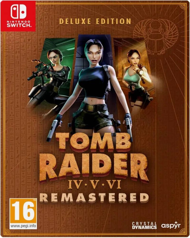 Switch Tomb Raider IV-VI Remastered Starring Lara Croft - Deluxe Edition 
