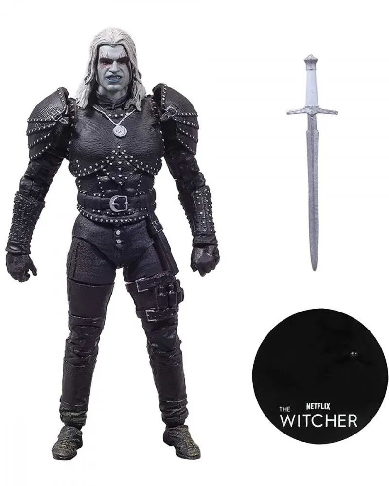 Action Figure Netflix The Witcher - Geralt Of Rivia - Witcher Mode -season 2 