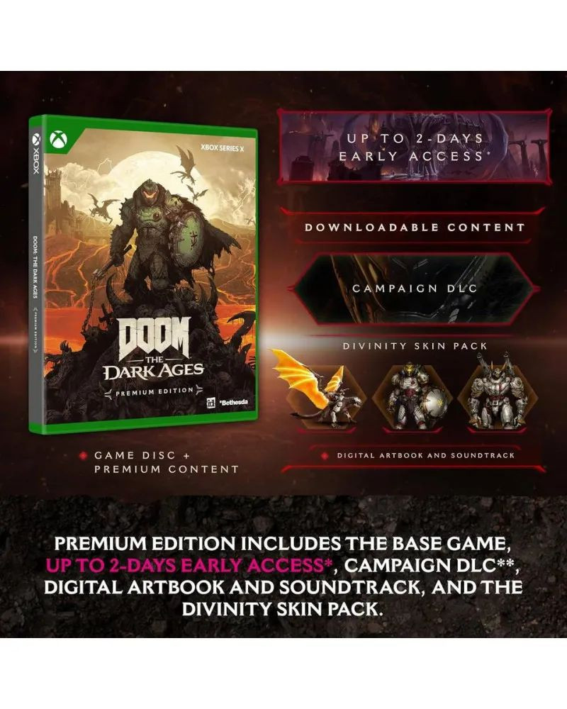 XBOX Series X DOOM - The Dark Ages Premium Edition 