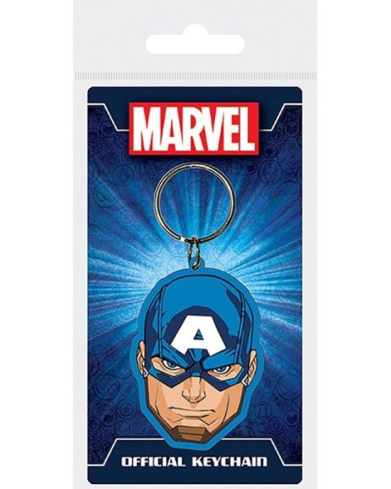 Privezak Marvel - Captain America Head 