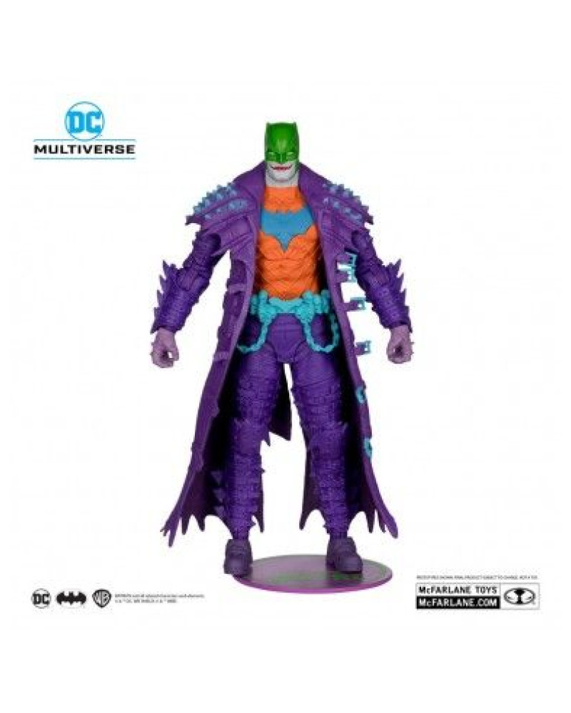 Action Figure DC Multiverse - Batman (Dark Nights - Death Metal) Jokerized (Gold 