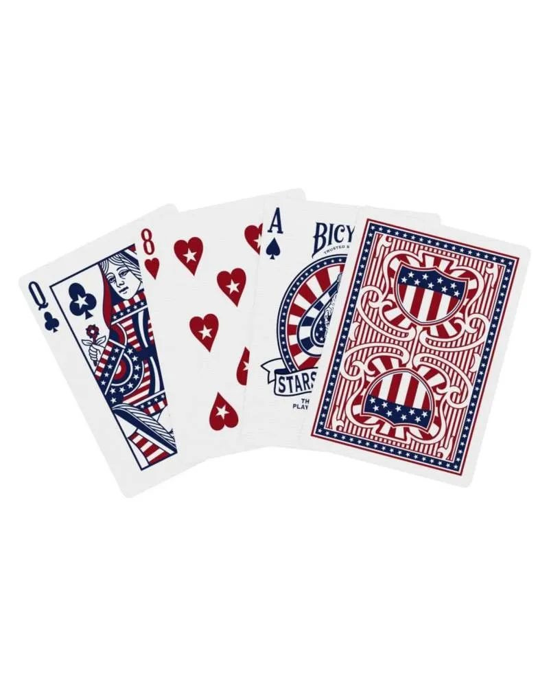 Karte Bicycle Creatives - Stars and Stripes- Playing Cards 
