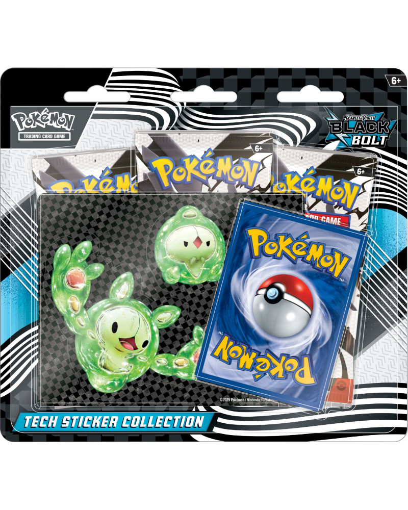 Društvena igra - Pokemon - TCG Scarlet & Violet - Tech Sticker Collection - Blac 