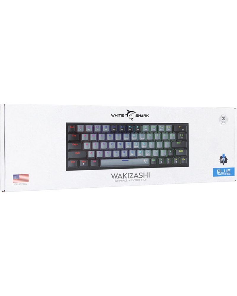 Tastatura White Shark - Wakizashi 2 GK-0027 - Black/Gray 