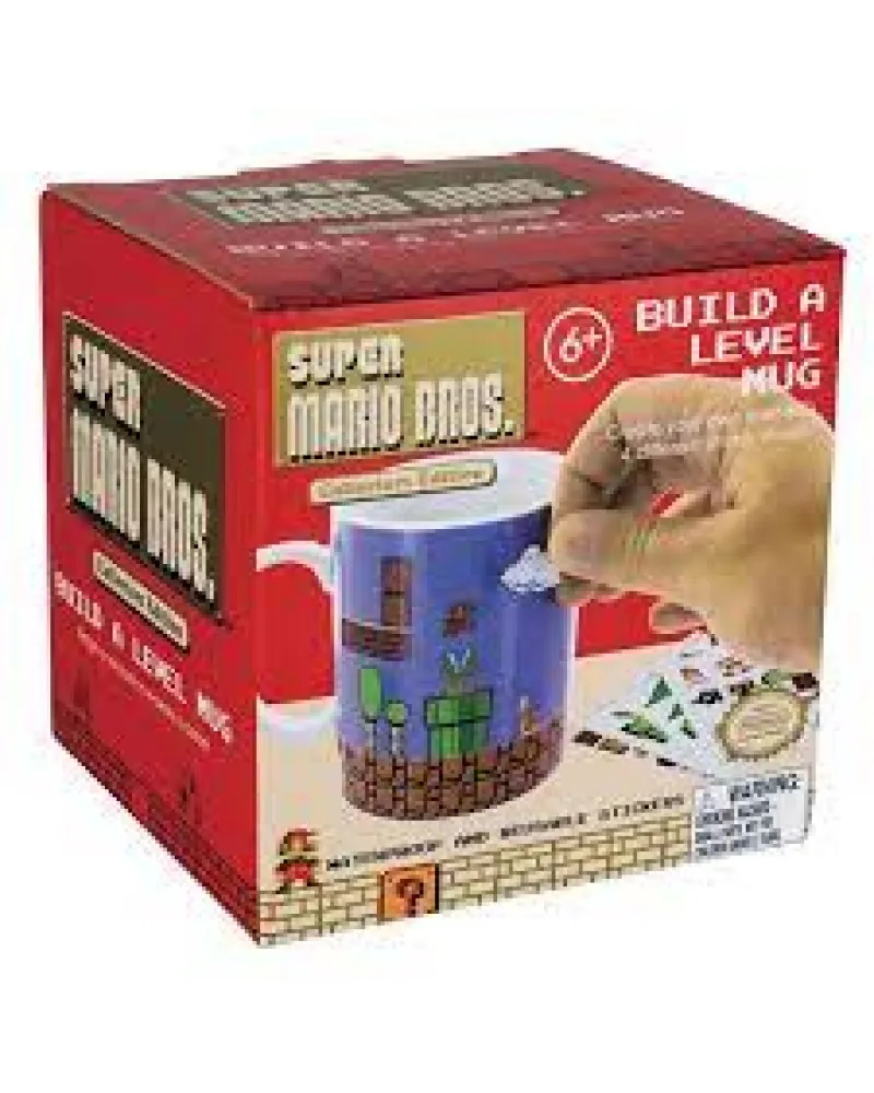 Šolja Paladone Super Mario Bros - Build a Level Mug 