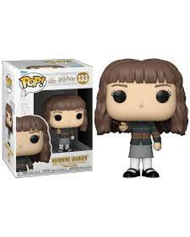 Bobble Figure Harry Potter POP! - Hermione With Wand 