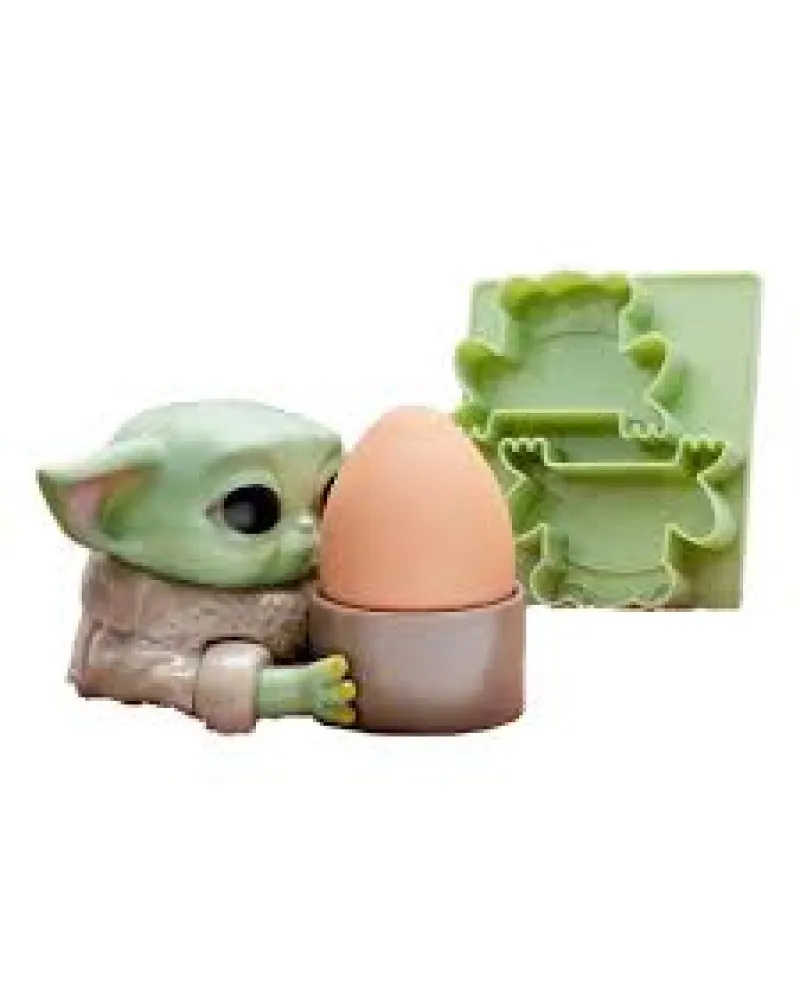 Egg Cup & Toast Cutter - Star Wars - The Child 