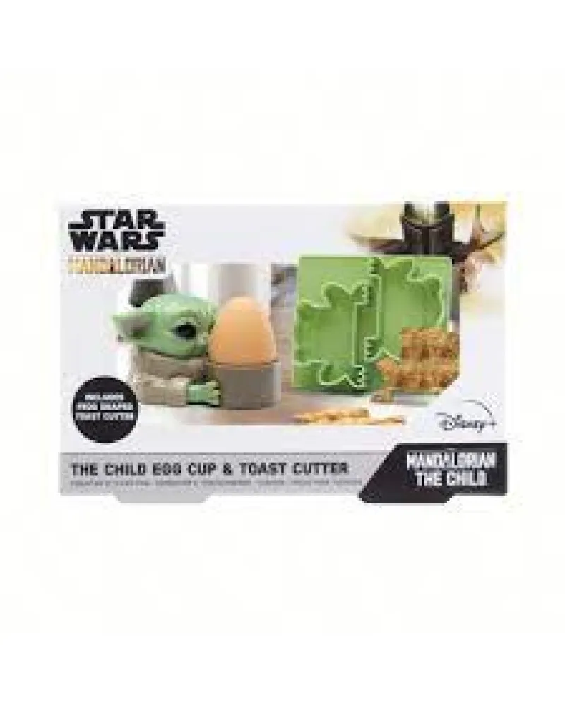 Egg Cup & Toast Cutter - Star Wars - The Child 