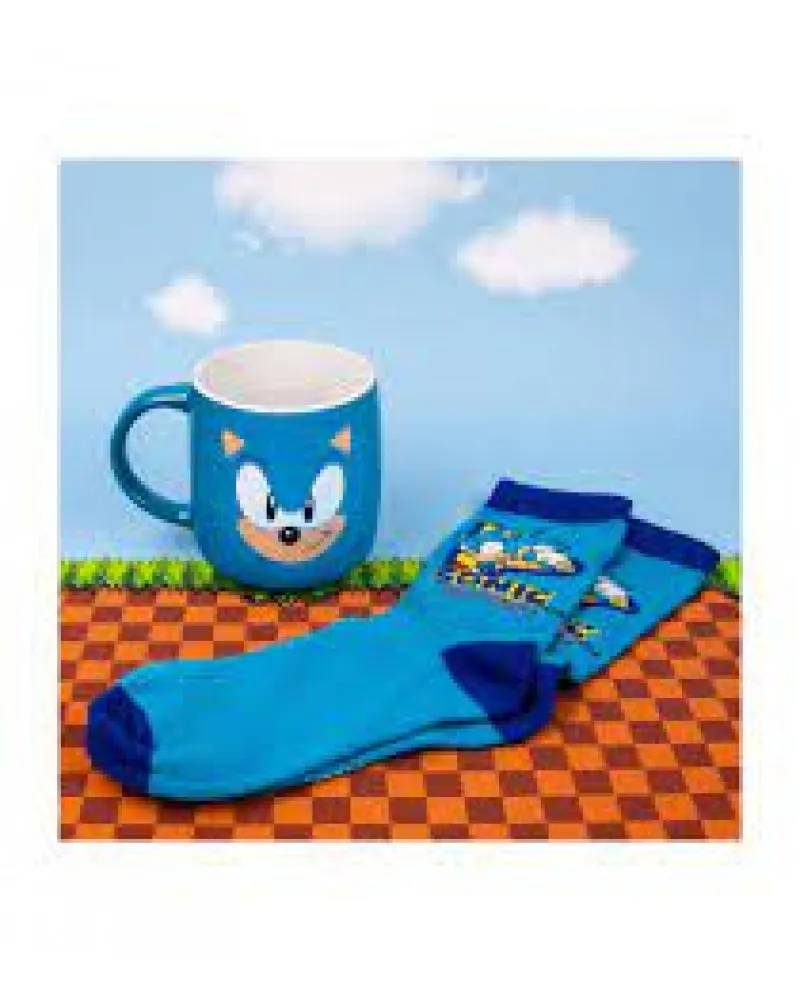 Set Mug And Socks - Sonic The Hedgehog - Sonic 