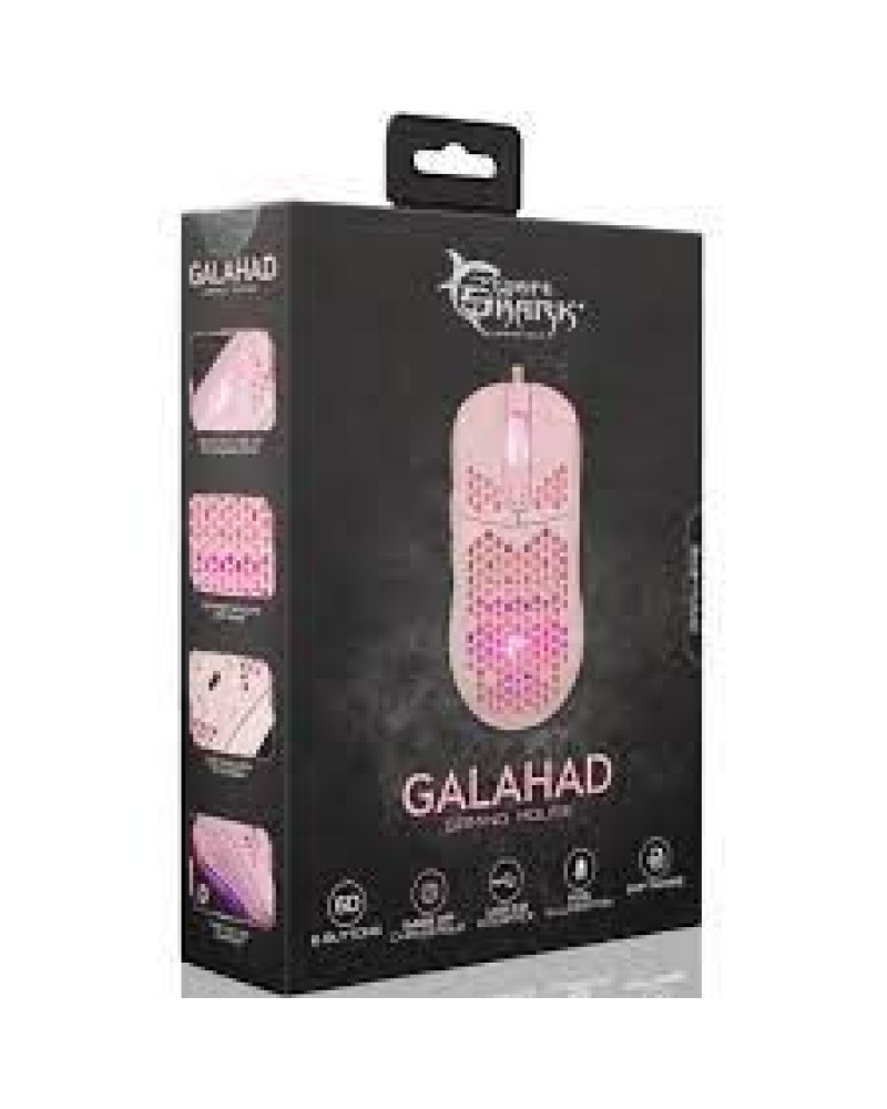 Miš White Shark - Galahad Gm-5007 - Pink 