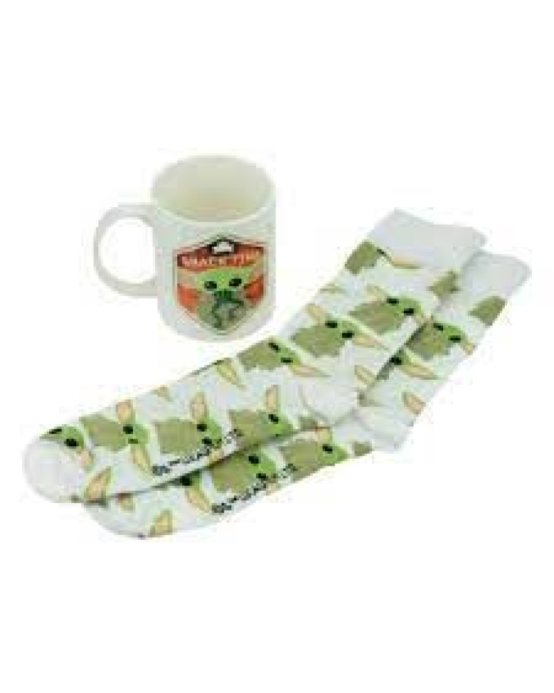 Set Mug And Socks - Star Wars The Mandalorian - The Child 