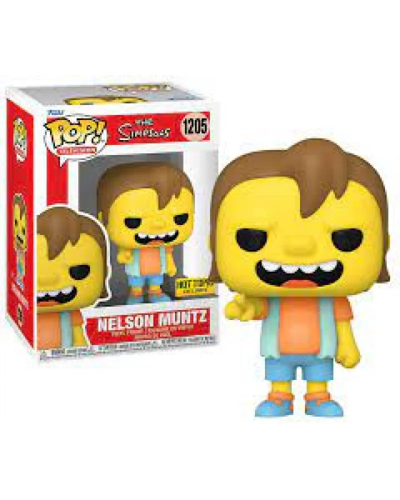 Bobble Figure The Simpsons Pop! - Nelson Mintz - Special Edition 