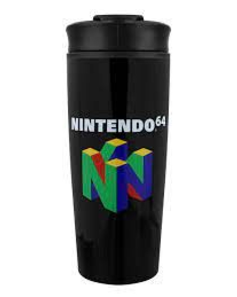 Šolja Nintendo N64 - Metal Travel Mug 