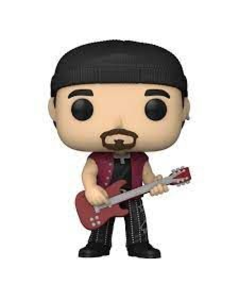 Bobble Figure Rocks Pop! U2 - The Edge 