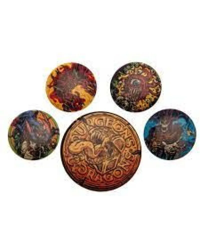 Bedževi Dungeons & Dragons - Badge Pack 