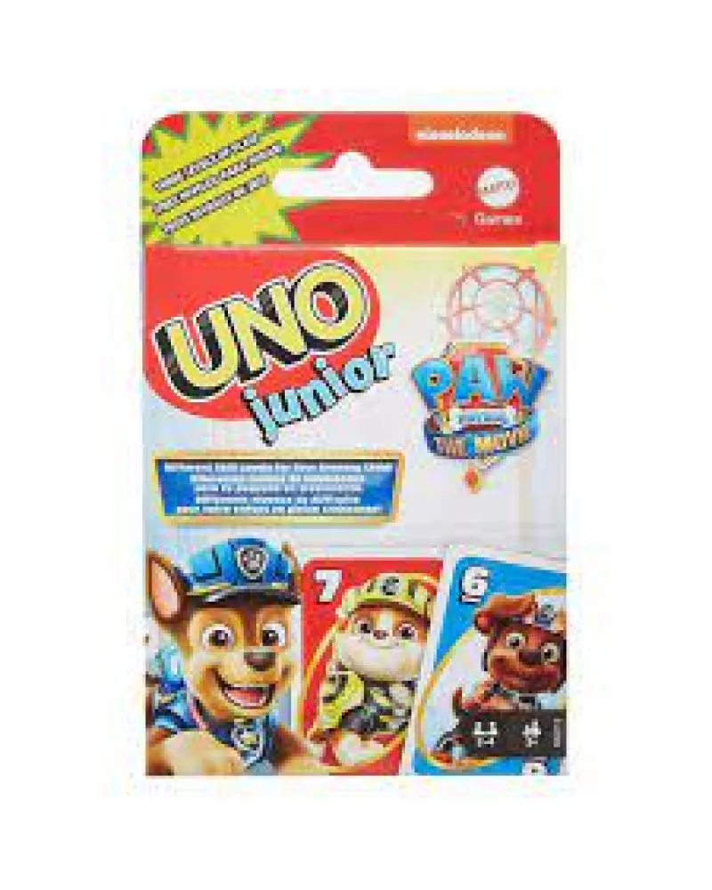 Društvena Igra Mattel Uno Junior - Paw Patrol - Card Game 