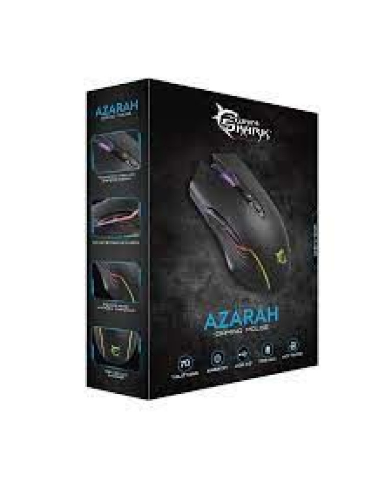 Miš White Shark Azarah Rgb - Gm-5003 