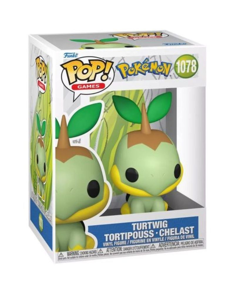 Bobble Figure Games - Pokemon POP! - Turtwig #1078 