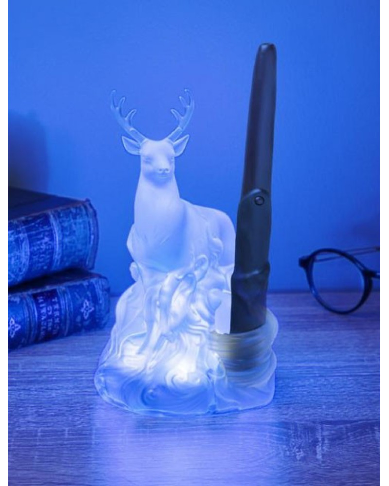 Lampa Paladone - Harry Potter - Patronus Light with Wand Remote Control 