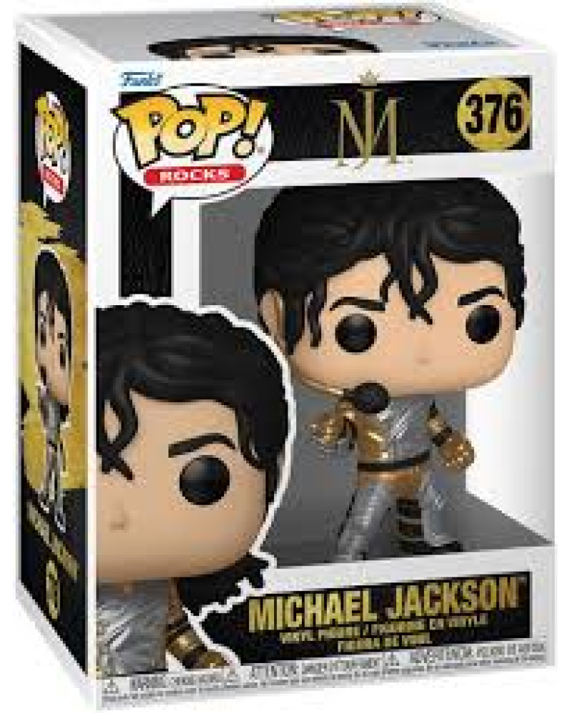 Bobble Figure Rocks POP! - Michael Jackson (Armor) 