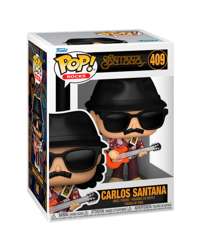 Bobble Figure Rocks POP! - Carlos Santana 