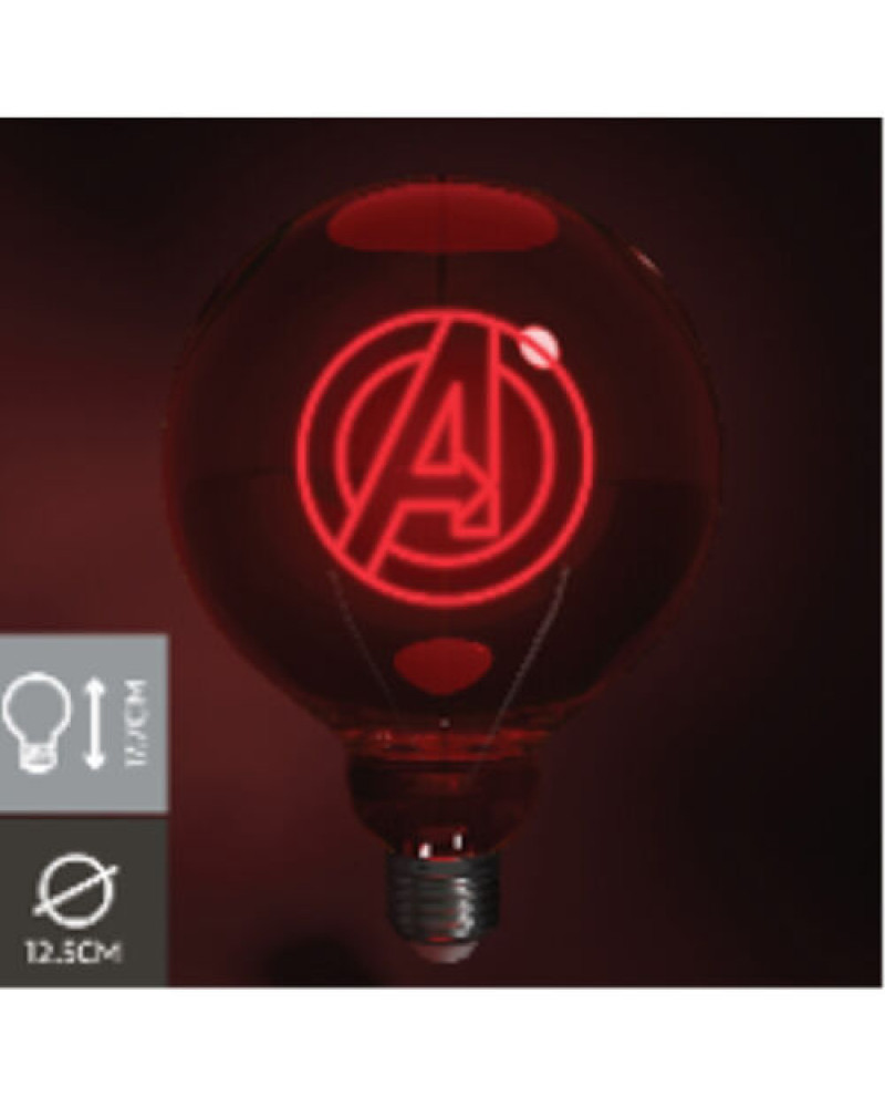 Sijalica Paladone Marvel Avengers - LED Neon E27 