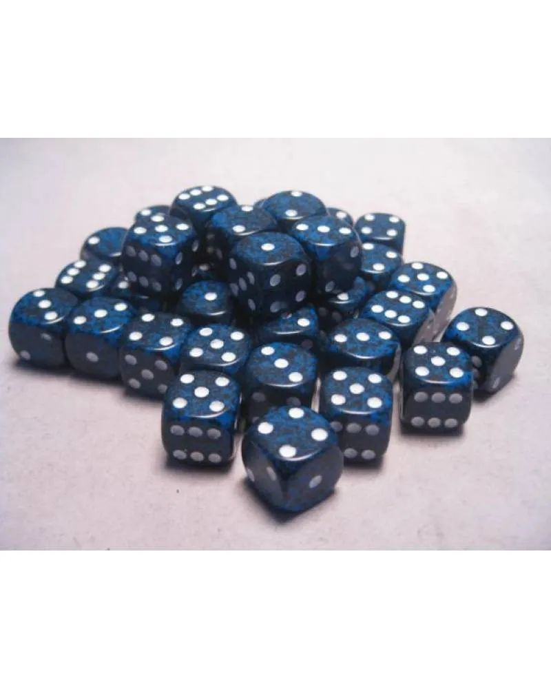 Kockice Chessex - Speckled - Stealth - Dice Block (36) 12mm 