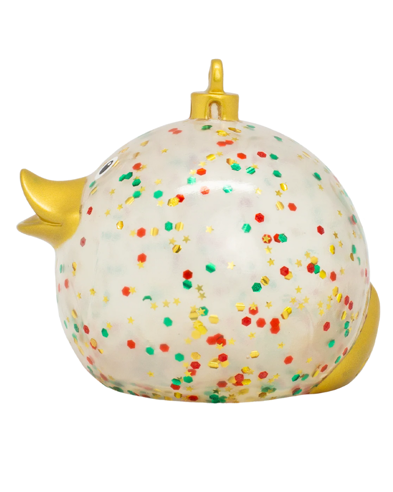 Lilalu Patkica - Glitter Christmas Ball - Rubber Duck 