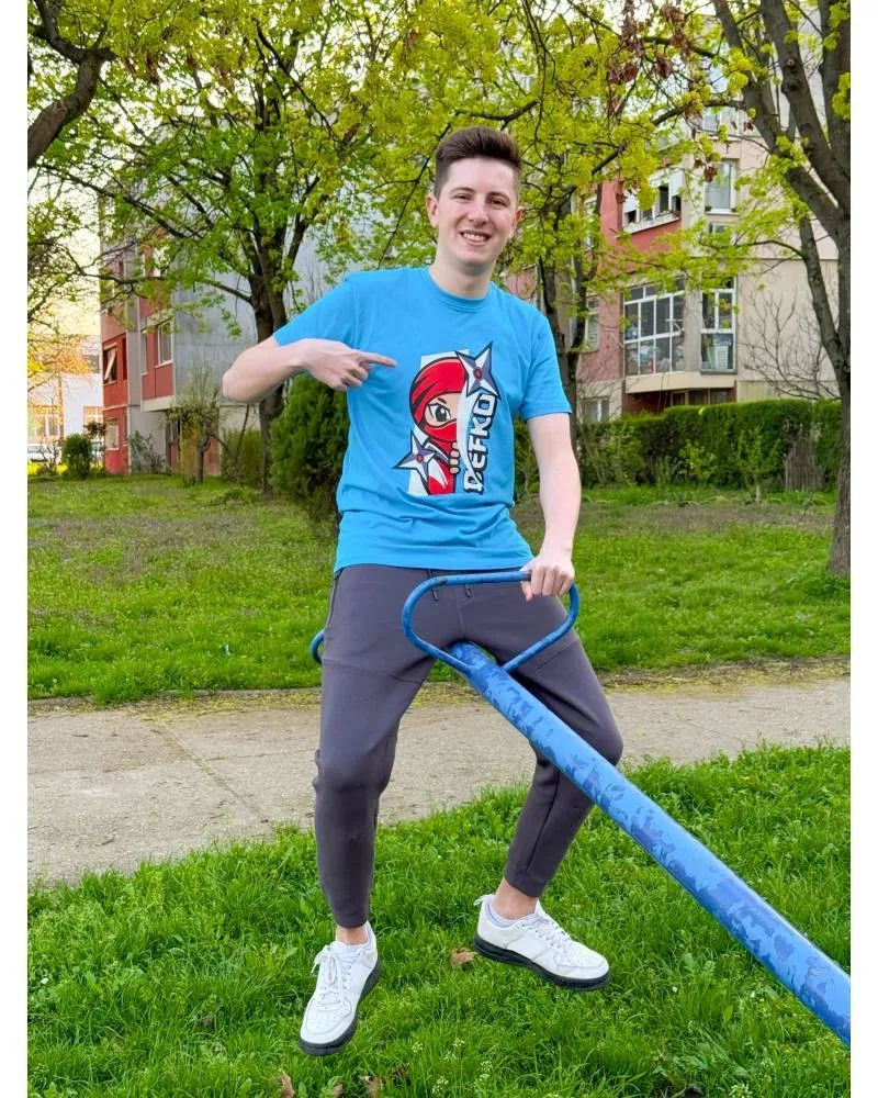 Majica Peek Defko Blue - Novke i Šmigićka - S